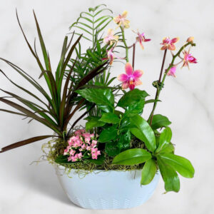 Pink Garden Planter