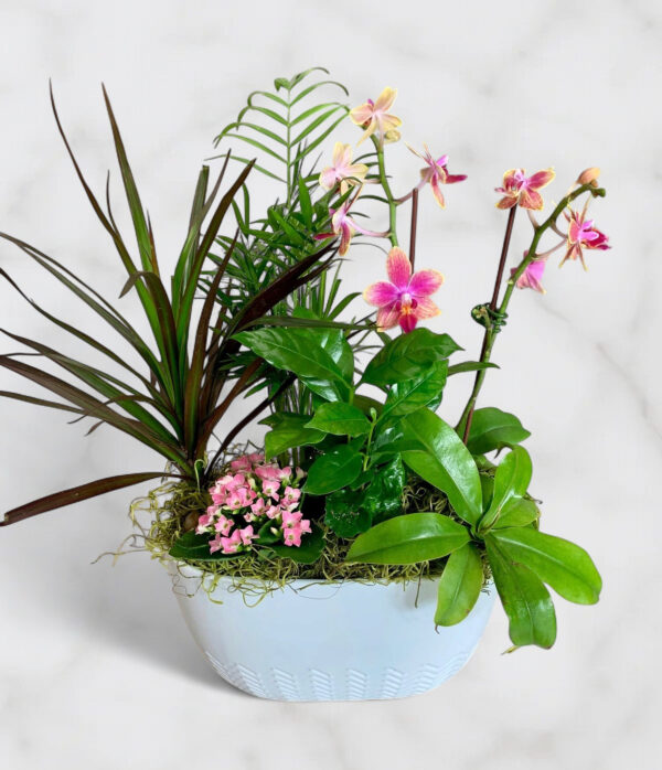 Pink Garden Planter