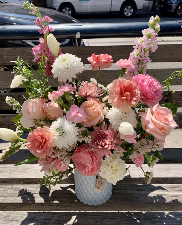 petals and parfait arrangement