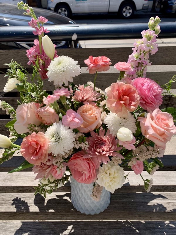 petals and parfait arrangement