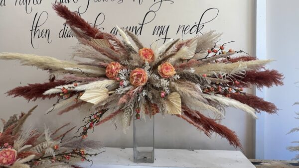 Faux Pampas Arrangement 2
