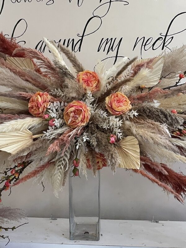 Faux Pampas Arrangement 2