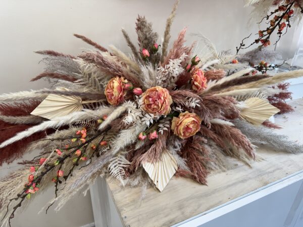 Faux Faux Pampas Arrangement 3