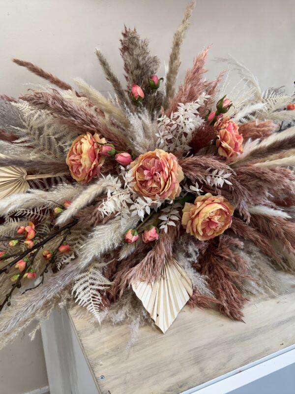 Faux Faux Pampas Arrangement 3